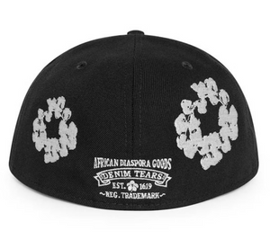 Denim Tears New Era Cotton Wreath 59/50 Cap Black