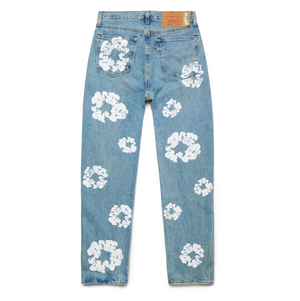 Denim Tears x Levi's Cotton Wreath Jean Light Wash