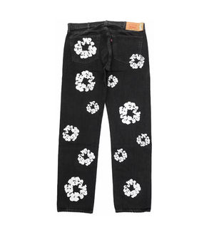 Denim Tears x Levi's Cotton Wreath Jean Black